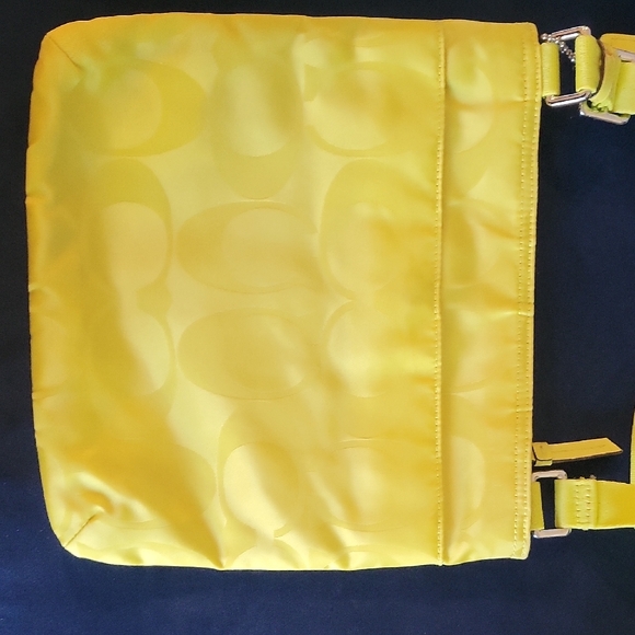 Coach Vibrant Yellow Crossbody Bag - Picture 3 of 4